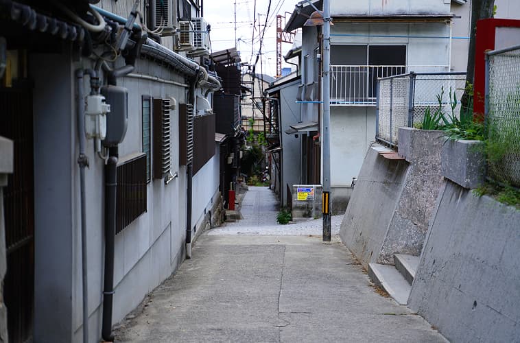 狭小地・旗竿地・不整形地のイメージ画像